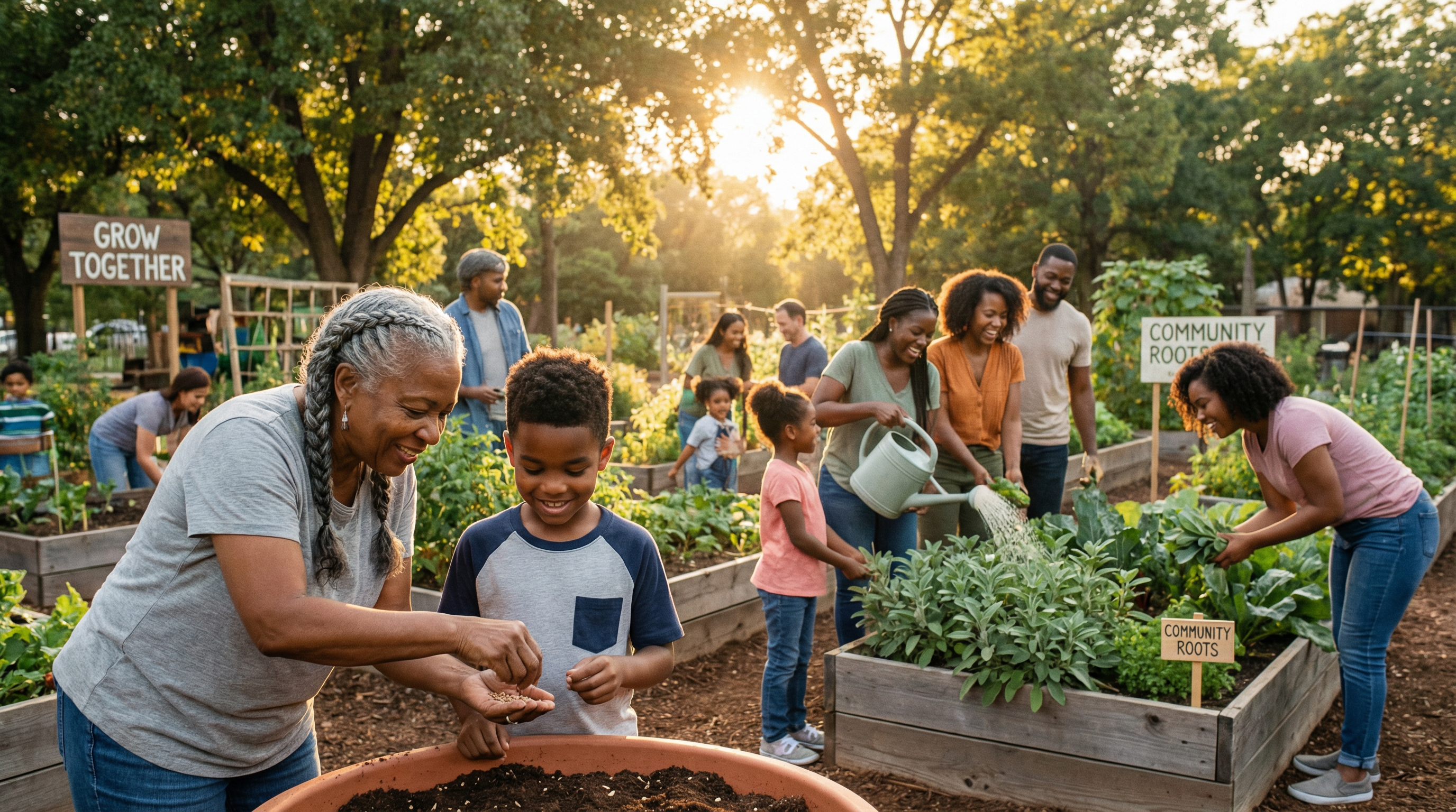Community working together